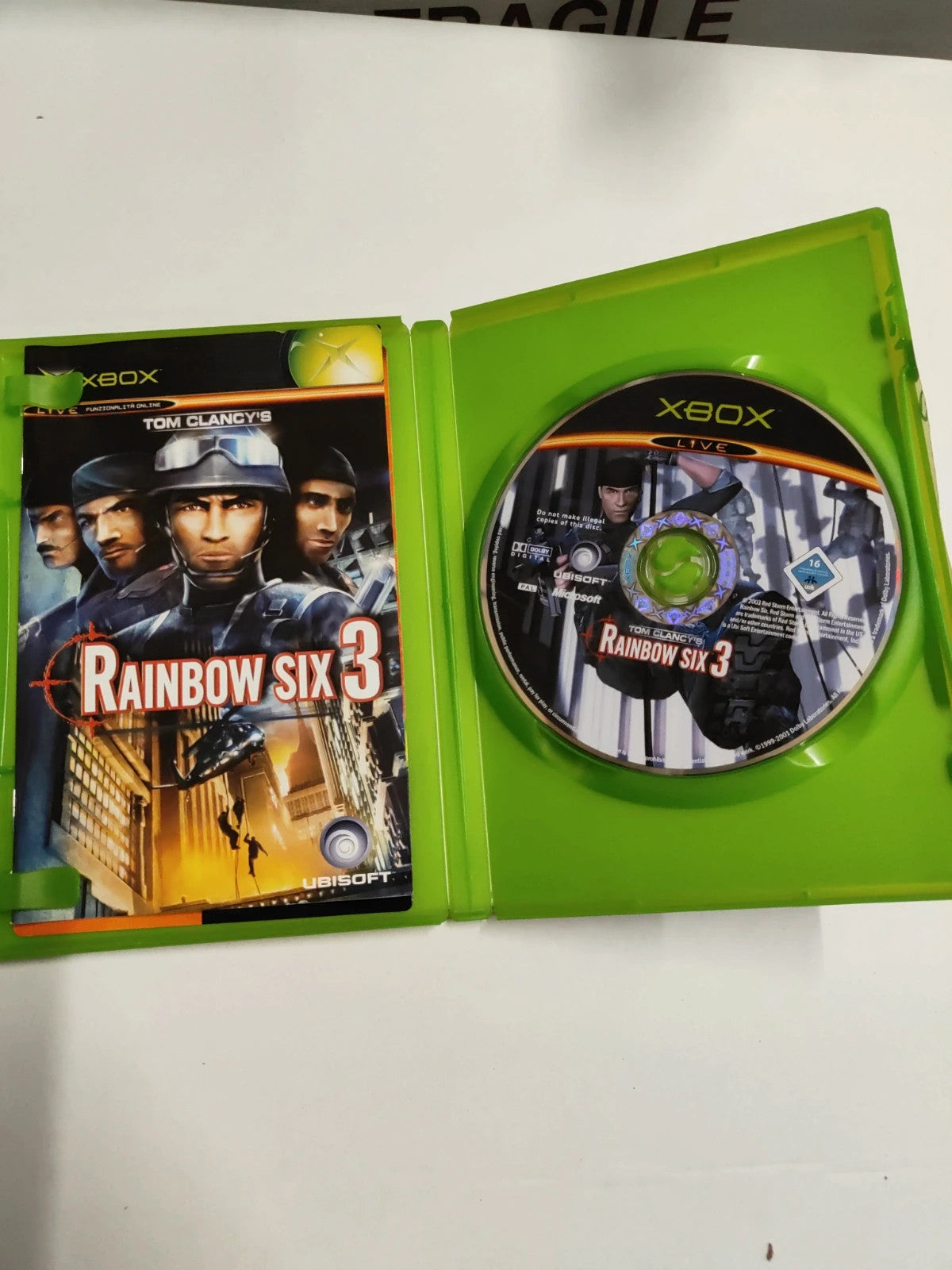 Rainbow SIX 3 Xbox classic