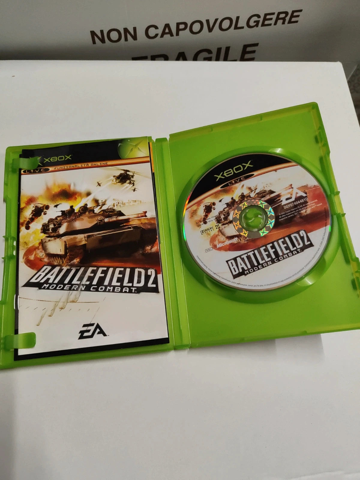 Battlefield  2 modern combat Xbox classic