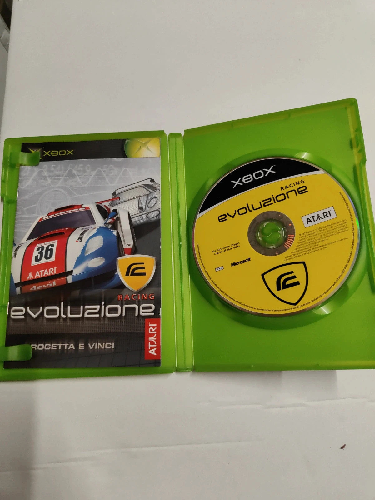 Racing evoluzione Xbox funzionante