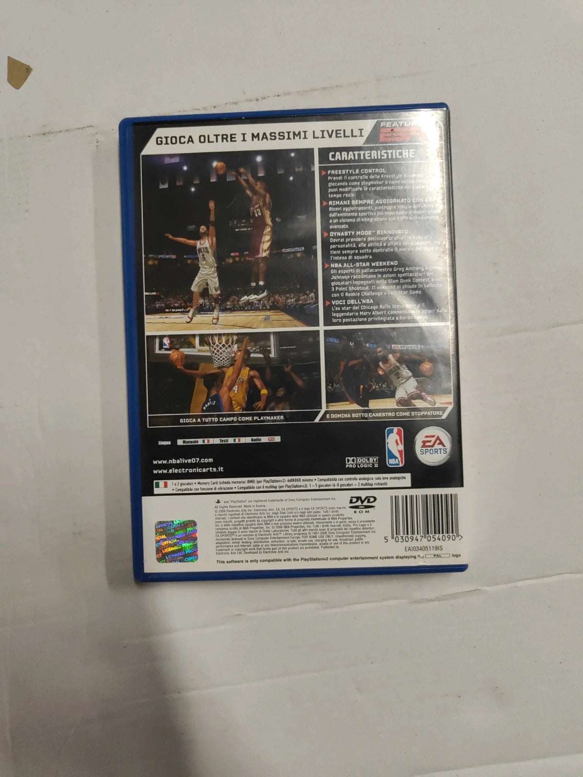 Nba live 07 ps2