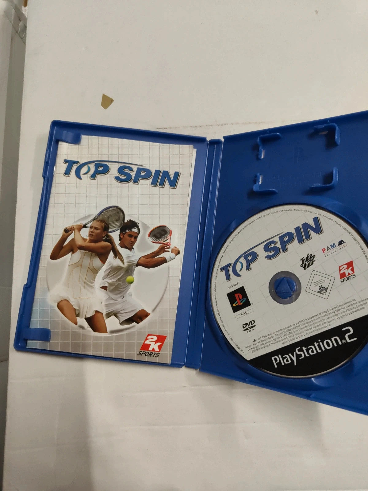 Top spin ps2