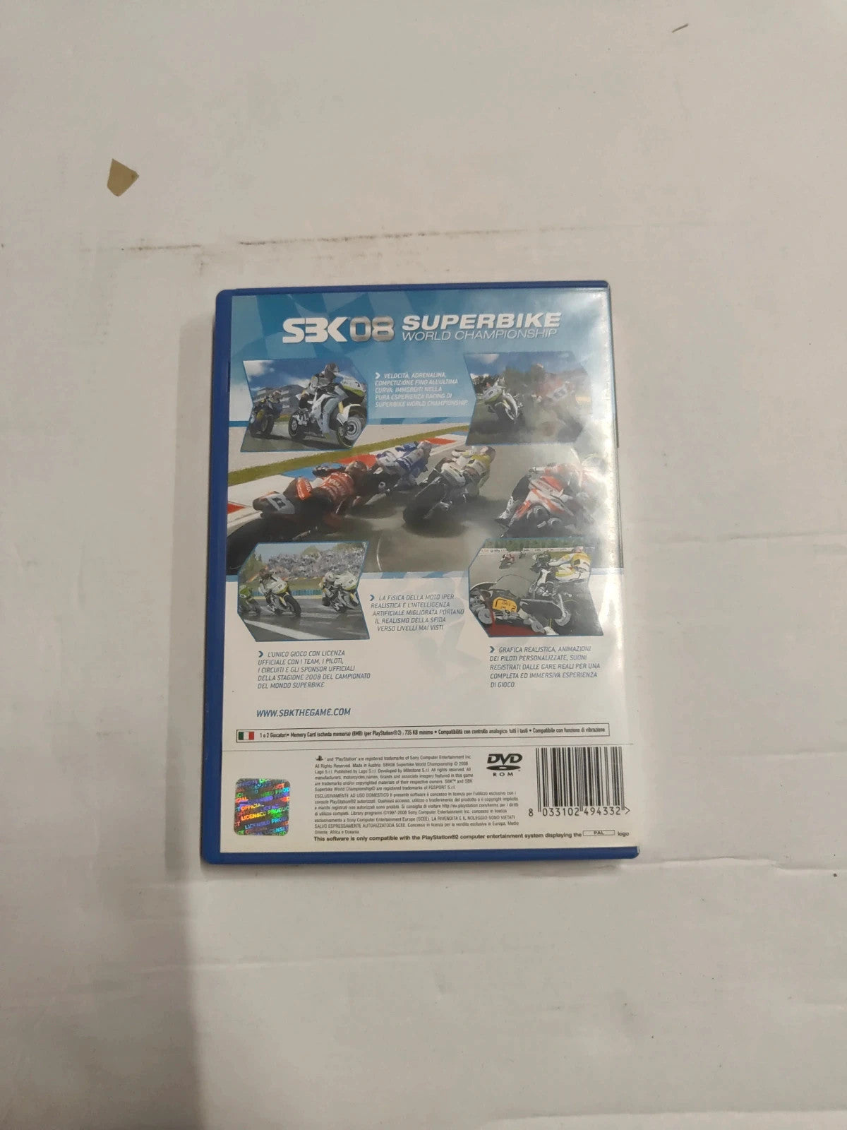 SBK 08 ps2