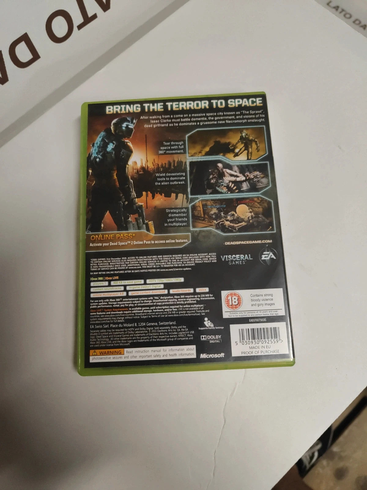 Dead space 2 Xbox 360