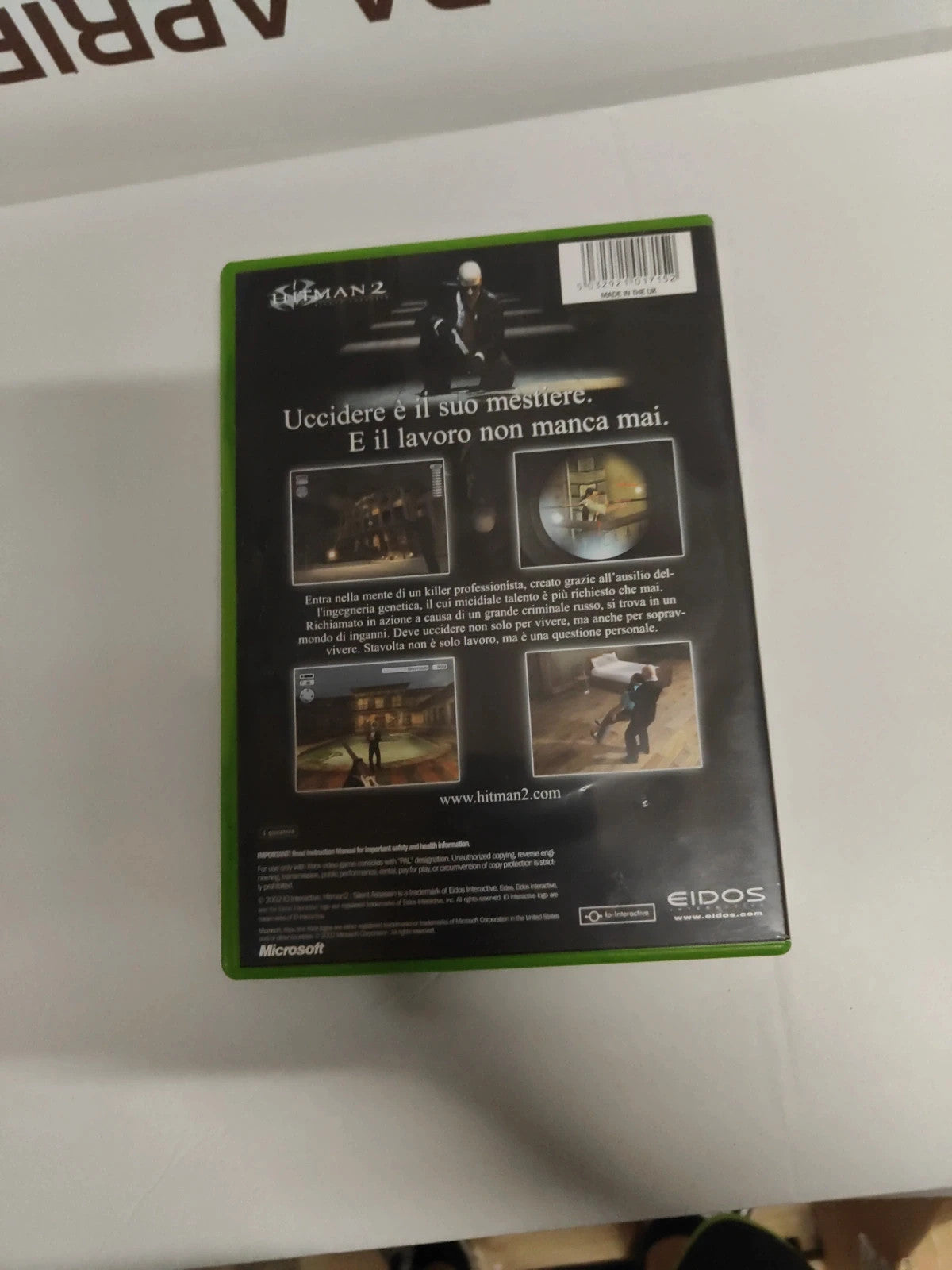 Hitman 2 Xbox classic