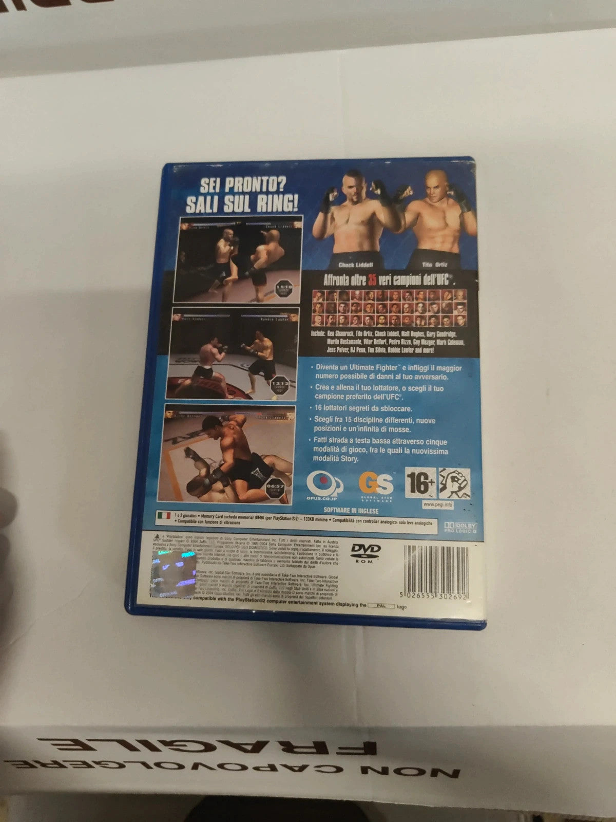 UFC sudden impact ps2