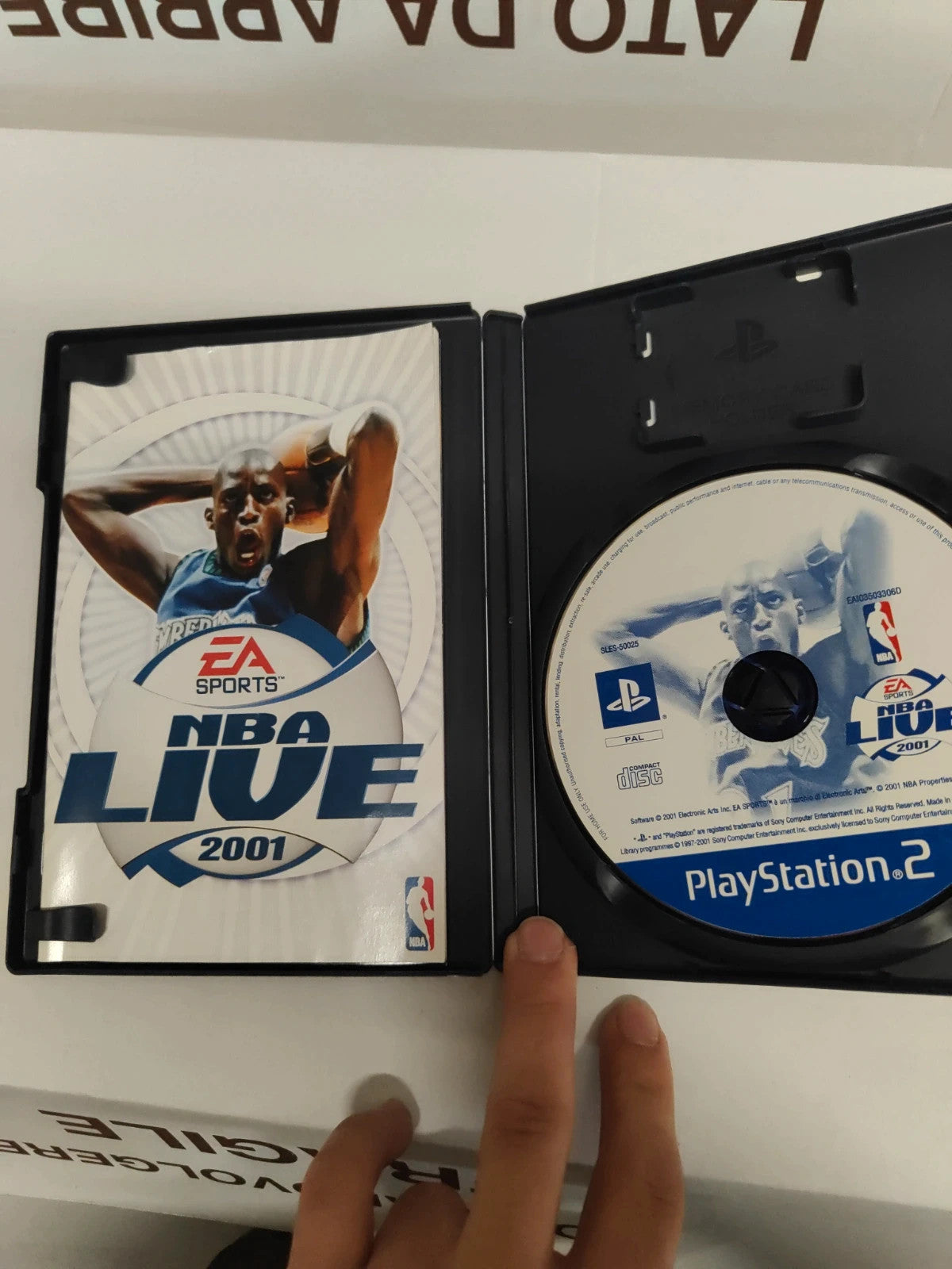 Nba live 2001 ps2