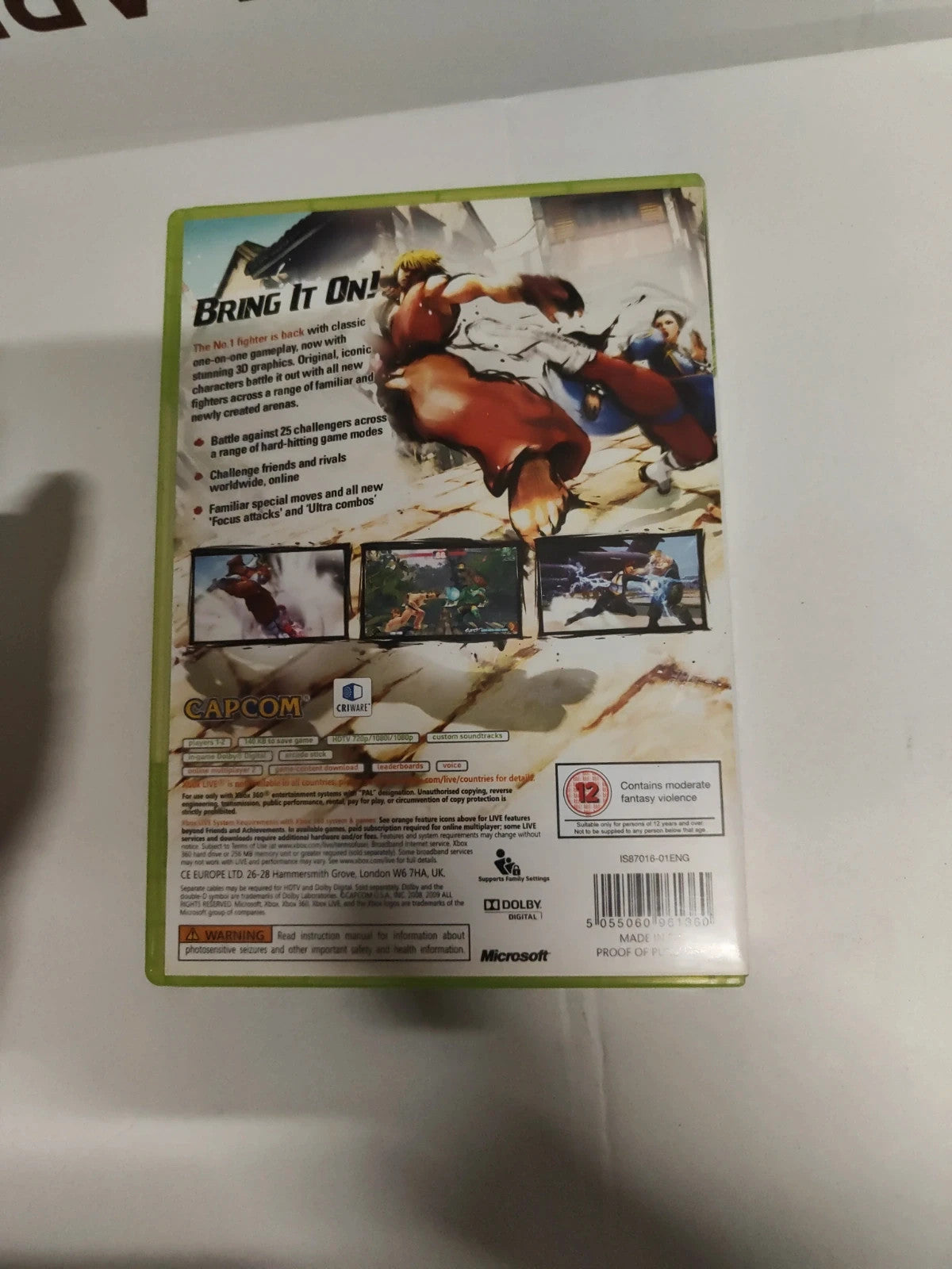 Street fighter 4 Xbox 360