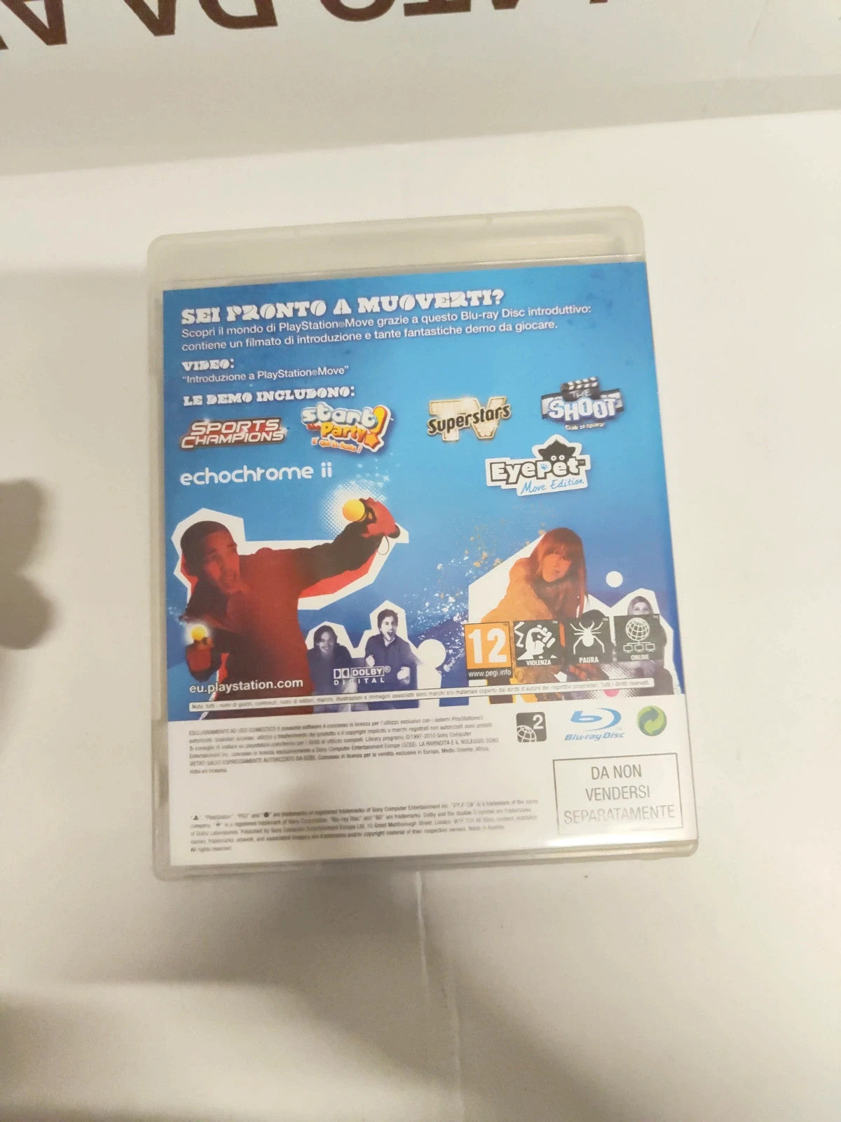 PlayStation starter disc ps3