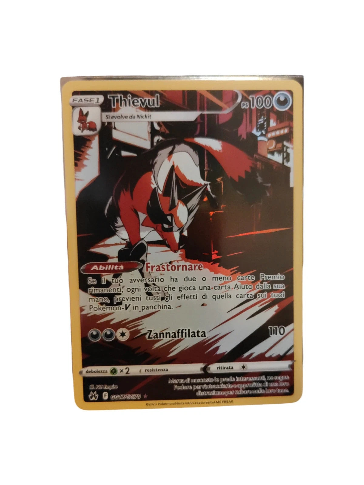 Thievul GG17/GG70 Pokemon Near mint