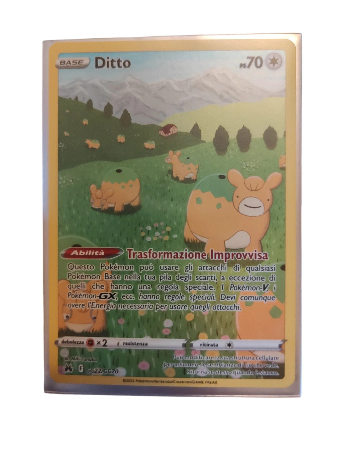 Ditto GG22/GG70 Pokemon Near mint