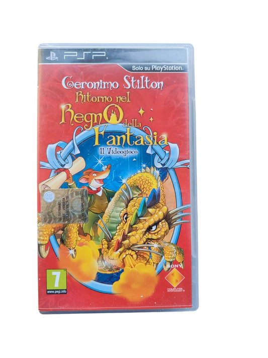 Geronimo stilton ritorno del regno della fantasia PlayStation portable