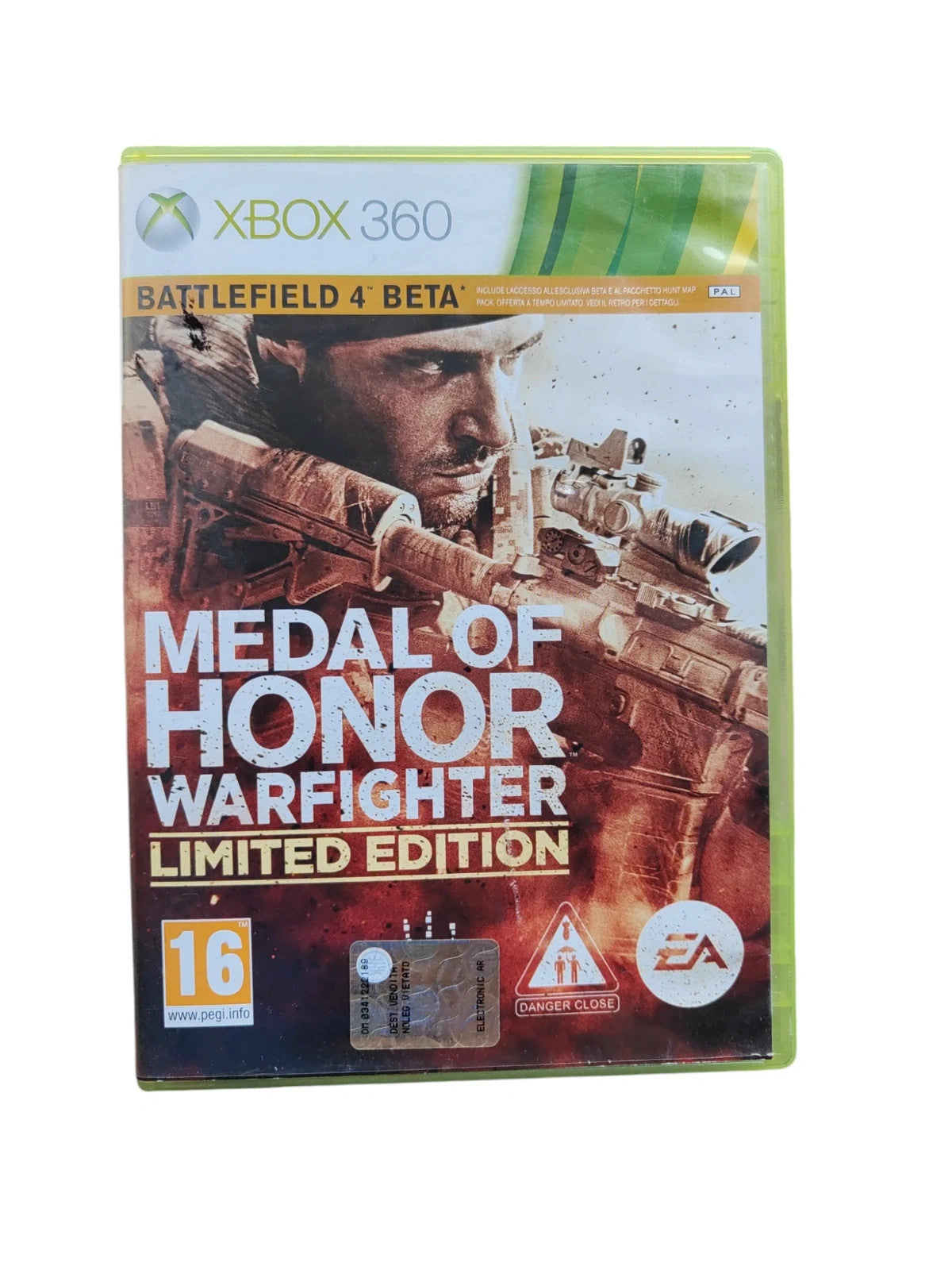 Medal of Honor warfighter limited edition Xbox 360