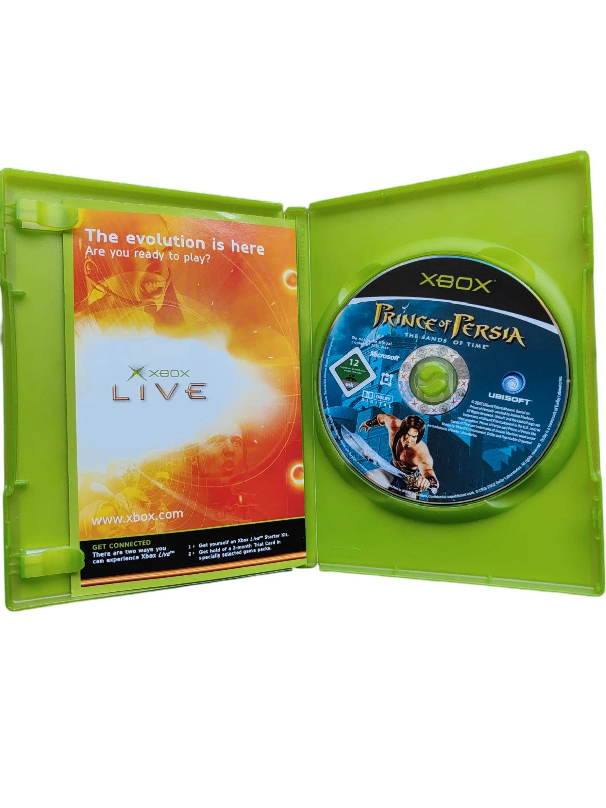 Prince of Persia the sands of time Xbox classix