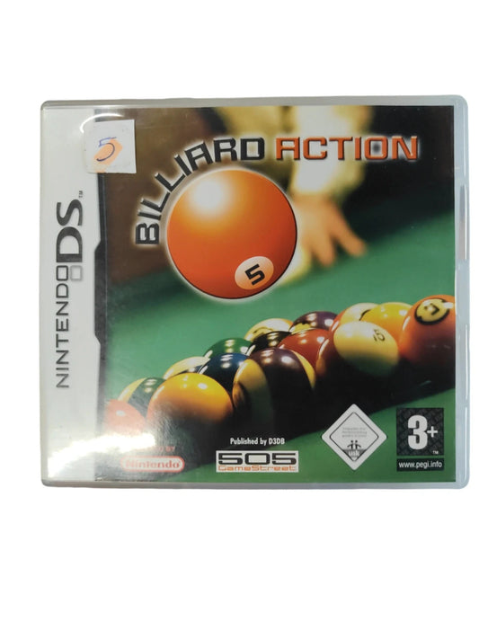 Billiard action Nintendo ds