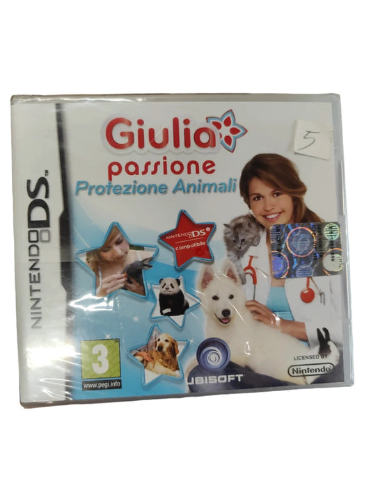 Giulia passione protezione animali Nintendo ds